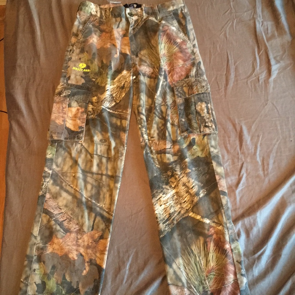 Boys xl mossy oak hunting pants